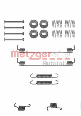 105-0777 METZGER Brake System Accessory Kit, brake shoes
