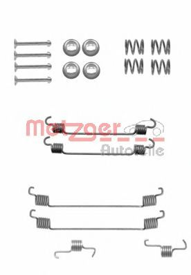 105-0820 METZGER Brake System Brake Pad Set, disc brake