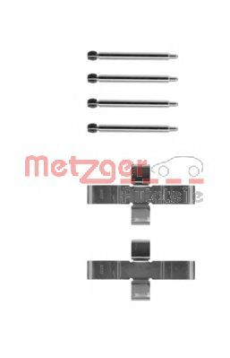 109-1004 METZGER Accessory Kit, disc brake pads
