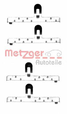 109-1048 METZGER Brake System Accessory Kit, disc brake pads
