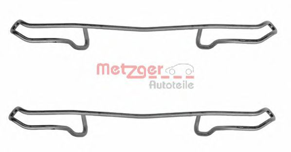 109-1100 METZGER Accessory Kit, disc brake pads