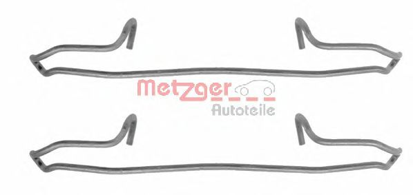 109-1159 METZGER Brake System Accessory Kit, disc brake pads