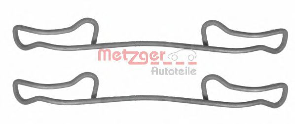109-1200 METZGER Brake System Accessory Kit, disc brake pads