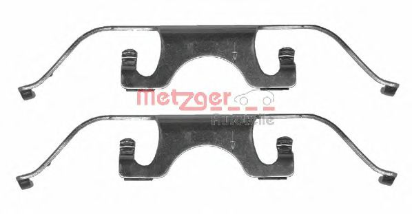 1091224 METZGER комплект принадлежностей, тормозной суппорт