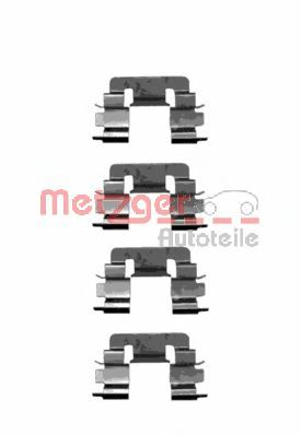 109-1229 METZGER Accessory Kit, disc brake pads