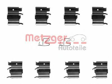 109-1244 METZGER Accessory Kit, disc brake pads