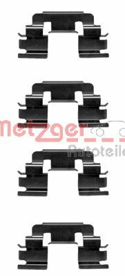 109-1249 METZGER Brake System Accessory Kit, disc brake pads