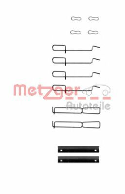 109-1265 METZGER Accessory Kit, disc brake pads