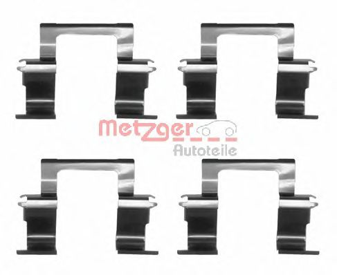 109-1274 METZGER Brake System Accessory Kit, disc brake pads