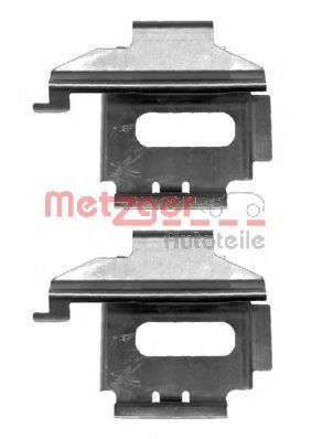 109-1282 METZGER Accessory Kit, disc brake pads