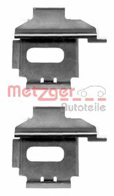 109-1283 METZGER Accessory Kit, disc brake pads