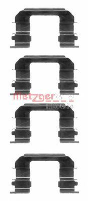 109-1287 METZGER Brake System Accessory Kit, disc brake pads
