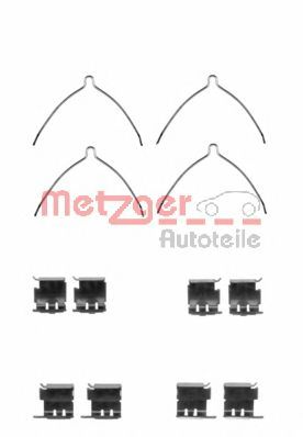 109-1289 METZGER Brake System Accessory Kit, disc brake pads