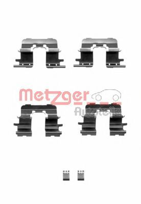 109-1290 METZGER Accessory Kit, disc brake pads