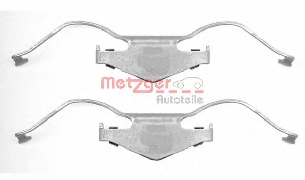 109-1297 METZGER Brake System Accessory Kit, disc brake pads