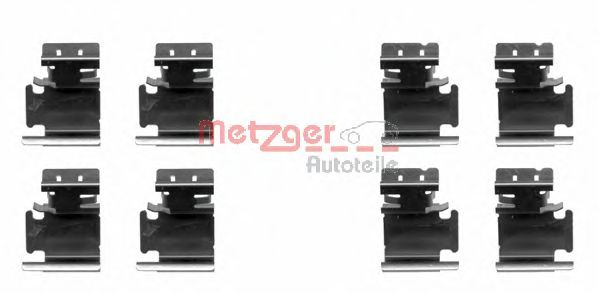 109-1298 METZGER Accessory Kit, disc brake pads