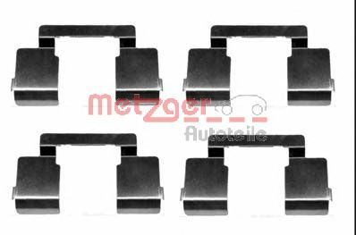109-1609 METZGER Accessory Kit, disc brake pads
