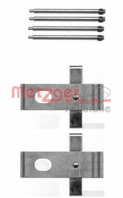 109-1634 METZGER Brake System Accessory Kit, disc brake pads