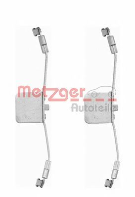 109-1641 METZGER Accessory Kit, disc brake pads