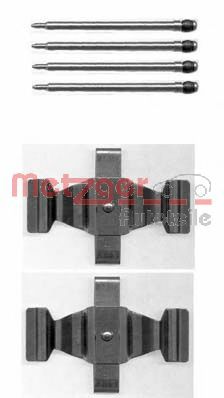 109-1643 METZGER Accessory Kit, disc brake pads