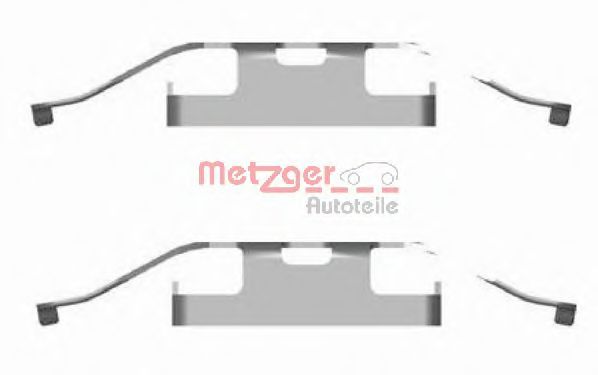 109-1682 METZGER Accessory Kit, disc brake pads