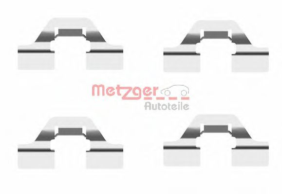 109-1684 METZGER Brake System Accessory Kit, disc brake pads
