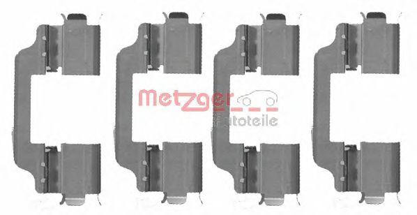 109-1707 METZGER Accessory Kit, disc brake pads
