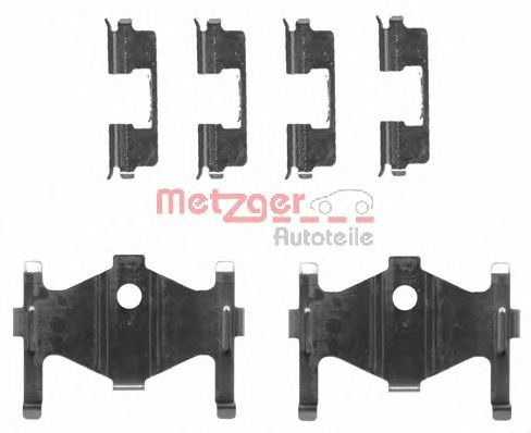 109-1710 METZGER Accessory Kit, disc brake pads