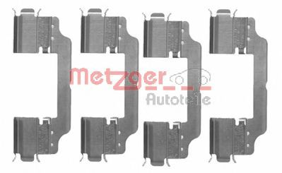 109-1716 METZGER Brake System Accessory Kit, disc brake pads