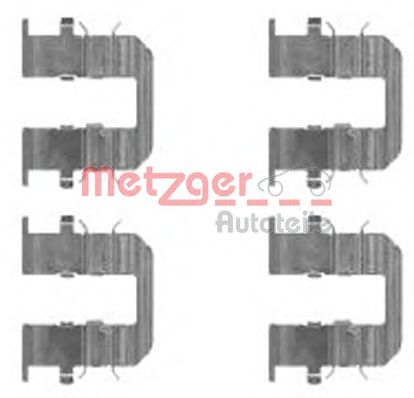 109-1746 METZGER Brake System Accessory Kit, disc brake pads