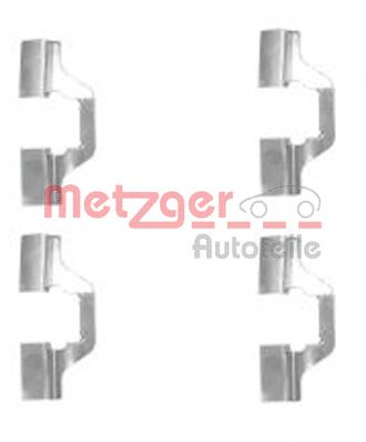 109-1749 METZGER Brake System Accessory Kit, disc brake pads