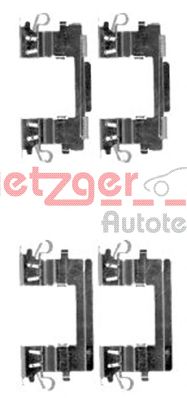 109-1757 METZGER Accessory Kit, disc brake pads