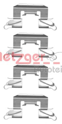 109-1772 METZGER Brake System Accessory Kit, disc brake pads