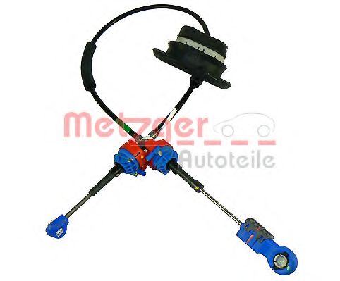 3150015 METZGER Cable, automatic transmission