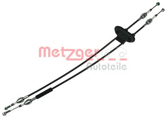 3150024 METZGER Cable, manual transmission