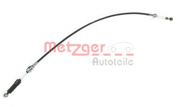 3150037 METZGER Cable, manual transmission