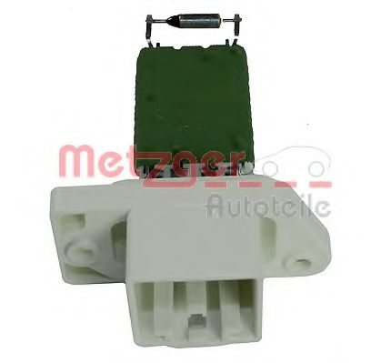0917029 METZGER Heating / Ventilation Resistor, interior blower