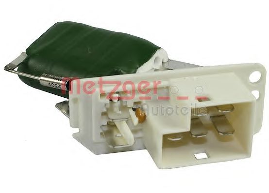 0917030 METZGER Heating / Ventilation Resistor, interior blower