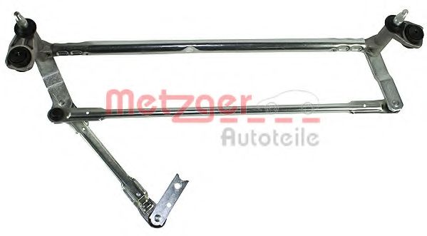 2190180 METZGER Exhaust System End Silencer