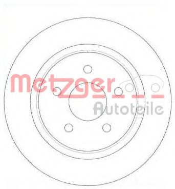 61459.00 METZGER Brake Disc