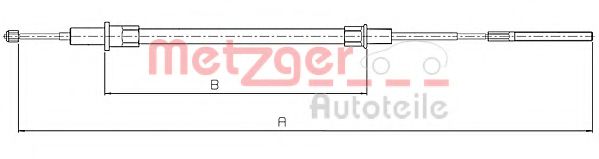 10.4153 METZGER Radiator, engine cooling