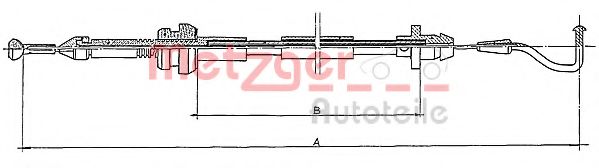 11.087 METZGER Belt Drive Timing Belt Kit