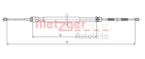 10.6541 METZGER Repair Kit, alternator