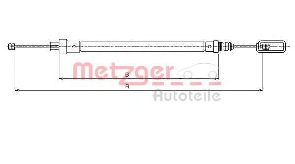 491.2 METZGER Wheel Brake Cylinder