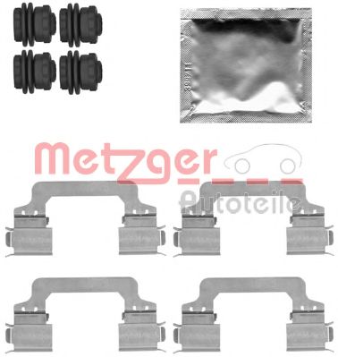 109-1821 METZGER Brake System Accessory Kit, disc brake pads