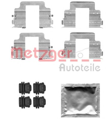 109-1822 METZGER Brake System Accessory Kit, disc brake pads