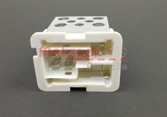 0917048 METZGER Heating / Ventilation Resistor, interior blower