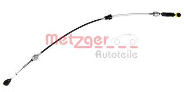 3150052 METZGER Cable, manual transmission