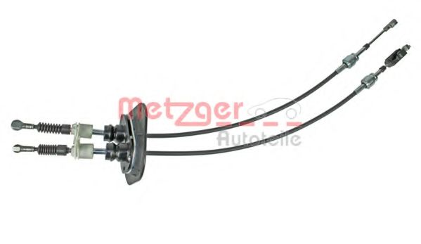 3150056 METZGER Cable, manual transmission