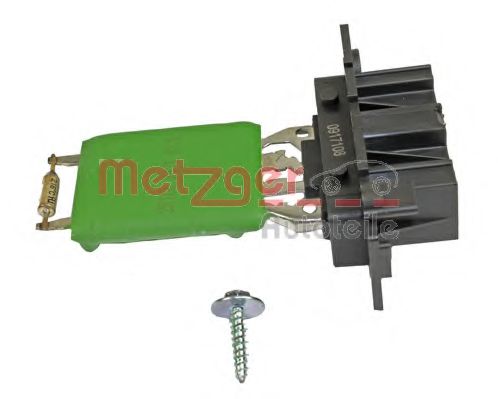 0917108 METZGER Resistor, interior blower